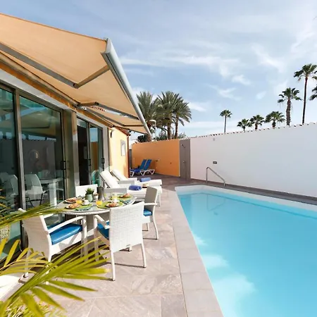 Villa Arenamar With Private Pool Playa del Ingles  Exterior photo